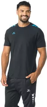 Erima CMPT 3 Wings T-Shirt (2082552) schwarz/curacao