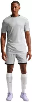 Nike Academy Dri-FIT Kurzarm-Fu&szlig;balloberteil Herren (HJ3791-077) grau