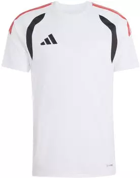Adidas Herren Short Tiro 23 League Shorts (KR0365) weiß/schwarz/semi lucid rot