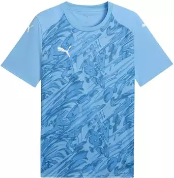 Puma teamFINAL Trikot (706536-18) team light blue/puma white/clear sea