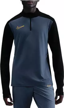 Nike Academy Dri-FIT Fußball-Drill-Oberteil Herren (HJ3783) diffused blue/black/university gold – Nike Academy Dri-FIT Drill-Oberteil für intensives Training