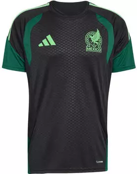 Adidas Mexico 26/27 Tiro Training Kurzarm-T-Shirt (KB0919) schwarz/gr&uuml;n