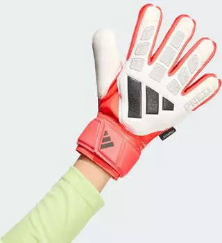 Adidas PREDATOR TORWARTHANDSCHUH MATCH FINGERSAVE JUNIOR White/Lucid Red/Black (KA7790)