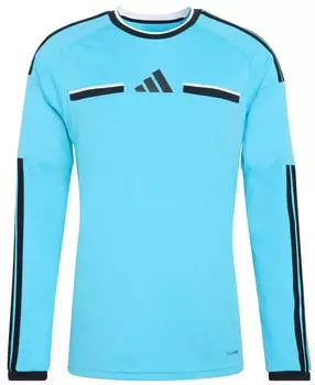 Adidas Herren Schiedsrichter Trikot Referee 26 LS Jersey KB2990 Bright Cyan/Black