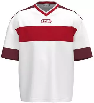 JAKO Club 92 Trikot (4246-004) wei&szlig;/rot/maroon