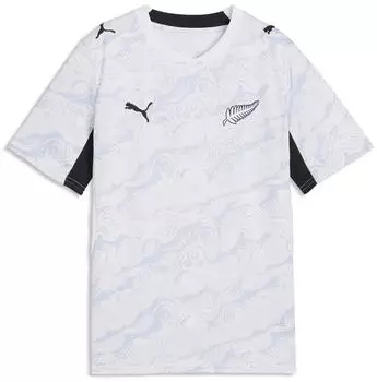 Puma Training Shirt Neuseeland Trikot Jugendliche grau/schwarz/wei&szlig;