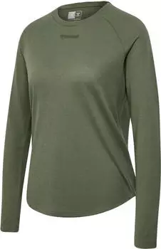 Hummel hmlMT VANJA T-SHIRT L/S (214244-6754) deep lichen green