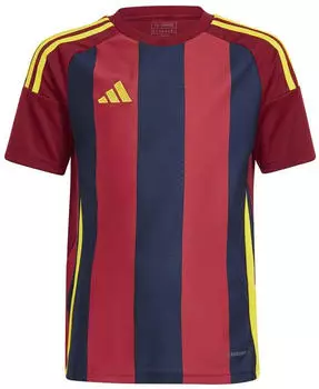 Adidas Striped 24 Jersey Kids (IW2139) gelb/merlot/schwarz