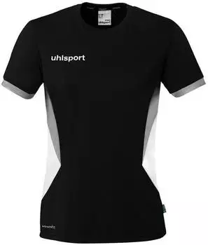 Uhlsport Equipe 29 Kurzarm Shirt (100237203) schwarz/wei&szlig;/steingrau