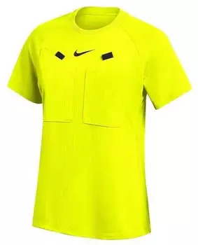 Nike W NK DF REF III JSY SS Schiedsrichter-Trikot (HV8321-702) volt/black/black
