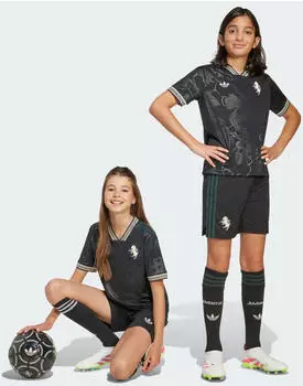 Adidas Juventus 25/26 Third Junior Shorts (KC3461) schwarz