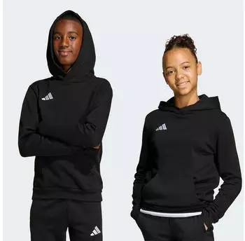 Adidas Kinder Kapuzenpullover Entrada 26 Hoody Y JZ6569 Black/White