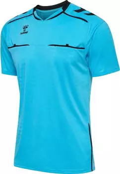 Hummel hmlReferee Chevron Trikot K/A (232968-7649) neon blau