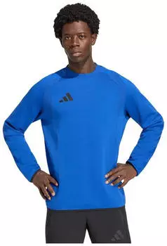 Adidas Tiro Travel Sweatshirt blau/schwarz