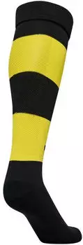 Hummel hmlESSENTIAL Striped Fußballsocken (237397) black/blazing yellow