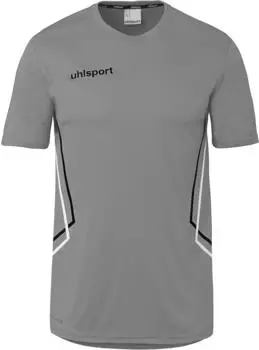 Uhlsport Equipe 29 Kids Trainings-T-Shirt (21477201) steingrau/wei&szlig;/schwarz