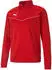 Puma teamRISE 1/4 Zip Trainingsanzug (657394) rot/weiß