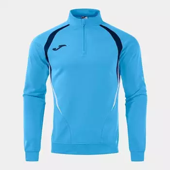 Joma Combi Premium 1/4-Zip Sweatshirt (105166-383) himmelblau/marineblau