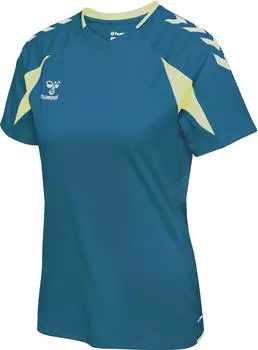 Hummel hmlCORE 2.0 Trikot Kurzarm Damen (230828) blau/limegrün