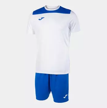 Joma Record II Kurzarm T-Shirt Kinder (102223013JR) weiß/royalblau