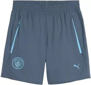 Puma Manchester City PUMATECH Relaxed Gewebte Shorts Herren (786266-26) grau