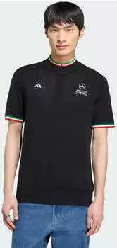 Adidas MERCEDES-AMG PETRONAS FORMULA 1 TEAM IMOLA TOP TEAM T-Shirt MERINO Black (KE8325)