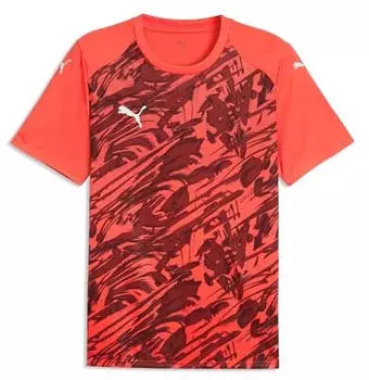 Puma teamFINAL26 Graphic Jersey Kinder Trikot (706537) glowing red/white/active red