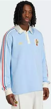 Adidas Frankreich Rugby 120 Years Crunch Heritage Trikot Clear Sky (KE0083)