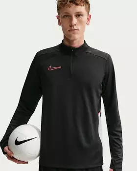 Nike Academy Dri-FIT Fu&szlig;ball-Drill-Oberteil Herren (HJ3783) black/white/bright crimson