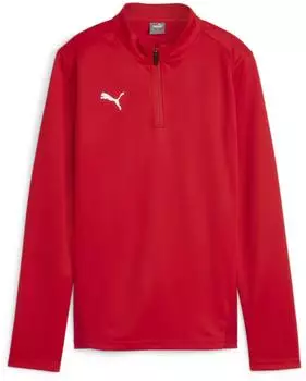 Puma teamGOAL Training 1/4 Zip Top Wmn (658631) puma red/puma white/fast red