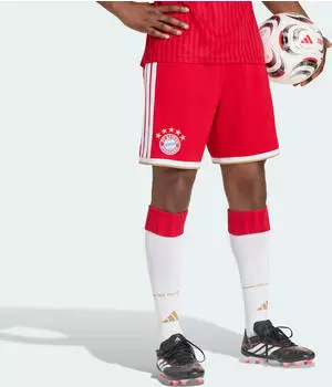 Adidas FCB M&uuml;nchen 26/27 Home Shorts (JZ3060) better scarlet