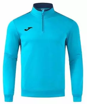 Joma Winner IV Sweatshirt fluort&uuml;rkis/marineblau