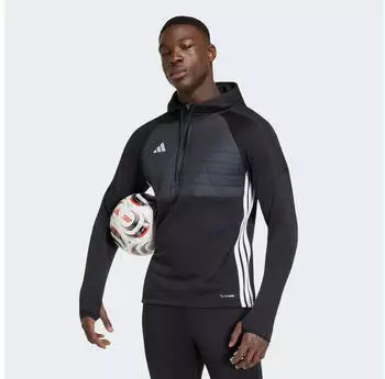 Adidas Tiro 26 Essentials Winterized Kapuzensweatshirt Regular Fit (94748769) schwarz/schwarz/wei&szlig;