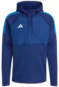 Adidas Tiro 26 Essentials Winterized Kapuzensweatshirt Regular Fit (KC9757) dark blue/bright royal/white