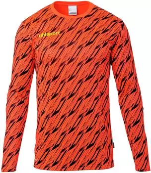 Uhlsport Progressive Goalkeeper Langarm-T-Shirt fluo rot/schwarz/fluo gelb