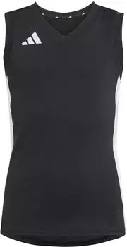 Adidas Volleyball Quickset Sleeveless Jersey Youth Trikot (&auml;rmellos) (JX6481) schwarz