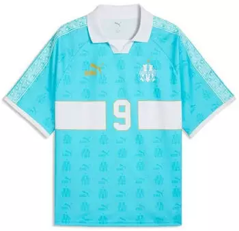 Puma OM King Retro Jersey (785777) team aqua-puma white