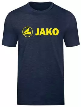 JAKO Promo T-Shirt (6160) marine meliert/neongelb
