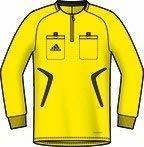 Adidas Schiedsrichter-Trikot gelb