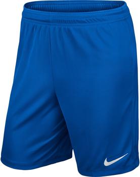 Nike Park II Shorts blau
