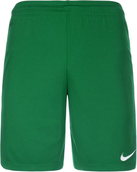 Nike Park II Shorts grün mit Innenslip