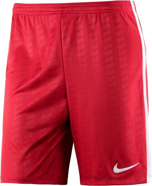 Nike Academy Fußballshorts rot/weiß