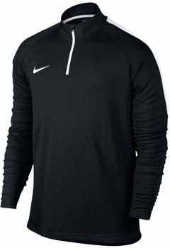 Nike Dri-FIT Academy Fußballoberteil mit Kurzreißverschluss black/white