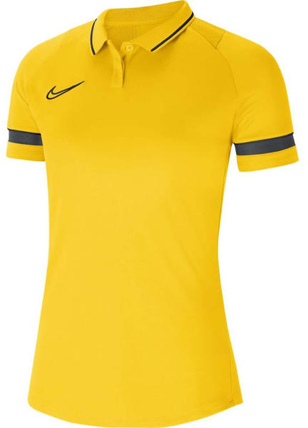 Nike Academy 21 Women Polo-Shirt (CV2673) tour yellow/black/anthracite/black