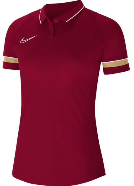 Nike Academy 21 Women Polo-Shirt (CV2673) team red/white/jersey gold/white