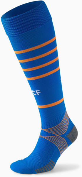 Puma Valencia CF Replica Hooped Men's Football Socks 21/22 (759712) blau/orange