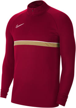 Nike Dri-FIT Academy Drill-Fußballoberteil (CW6110) team red/white/jersey gold/white