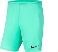 Nike BV6855-354, NIKE Park III Dri-FIT Knit Fu&szlig;ball Shorts Herren hyper turq/black