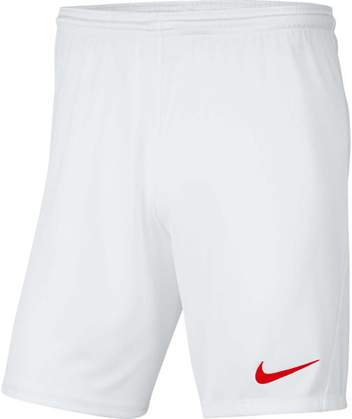 Nike Dri-FIT Park 3 Shorts (BV6855) white/red