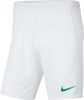 Nike Dri-FIT Park 3 Shorts (BV6855) white/pine green